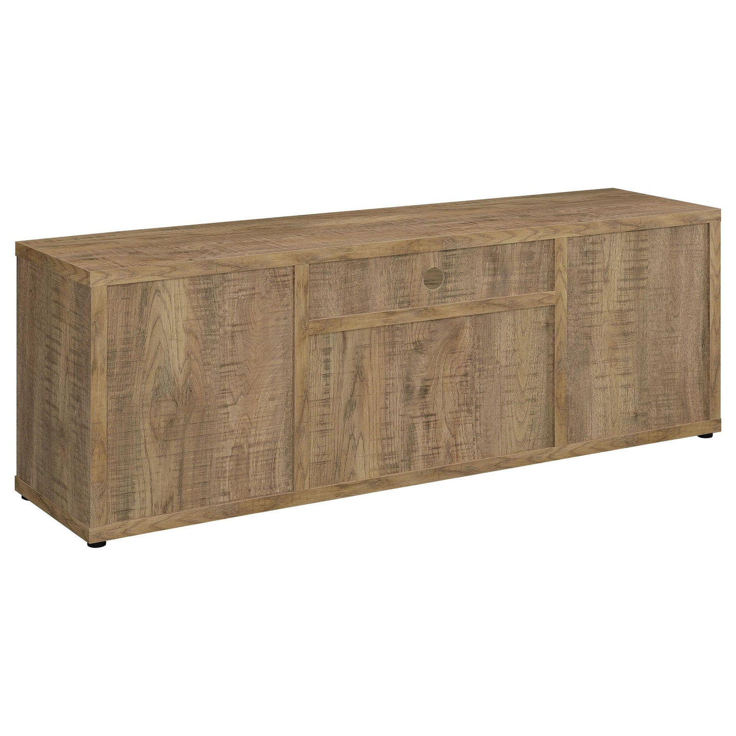 Noriega - 3 Piece TV Entertainment Center, Open & Concealed Storage - Wood