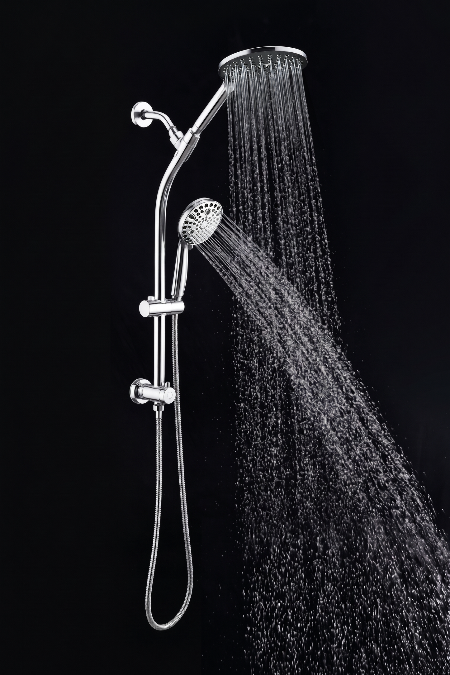 High Pressure Dual Shower Head Set