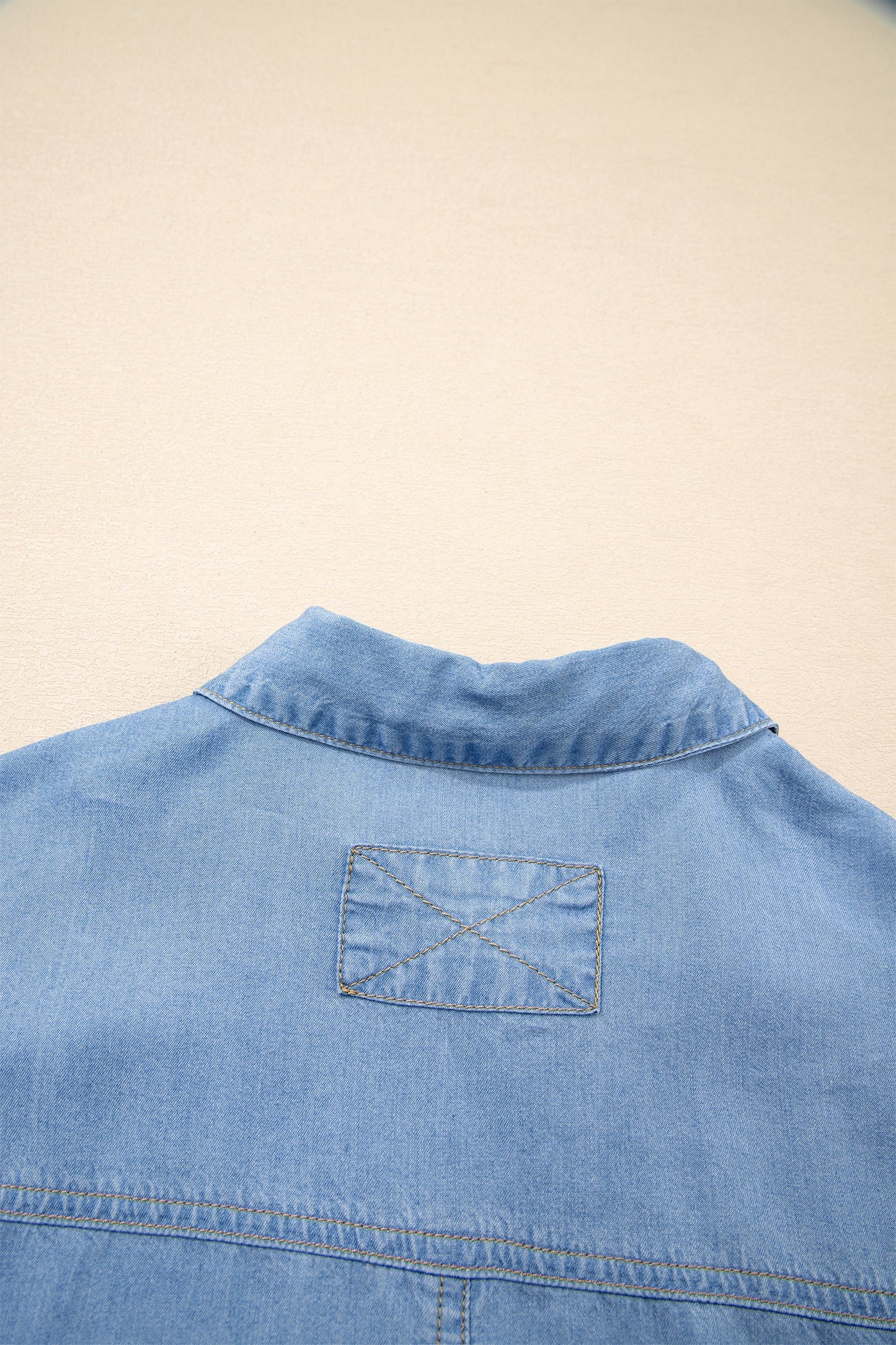 Daphne High Low Chambray Shirt
