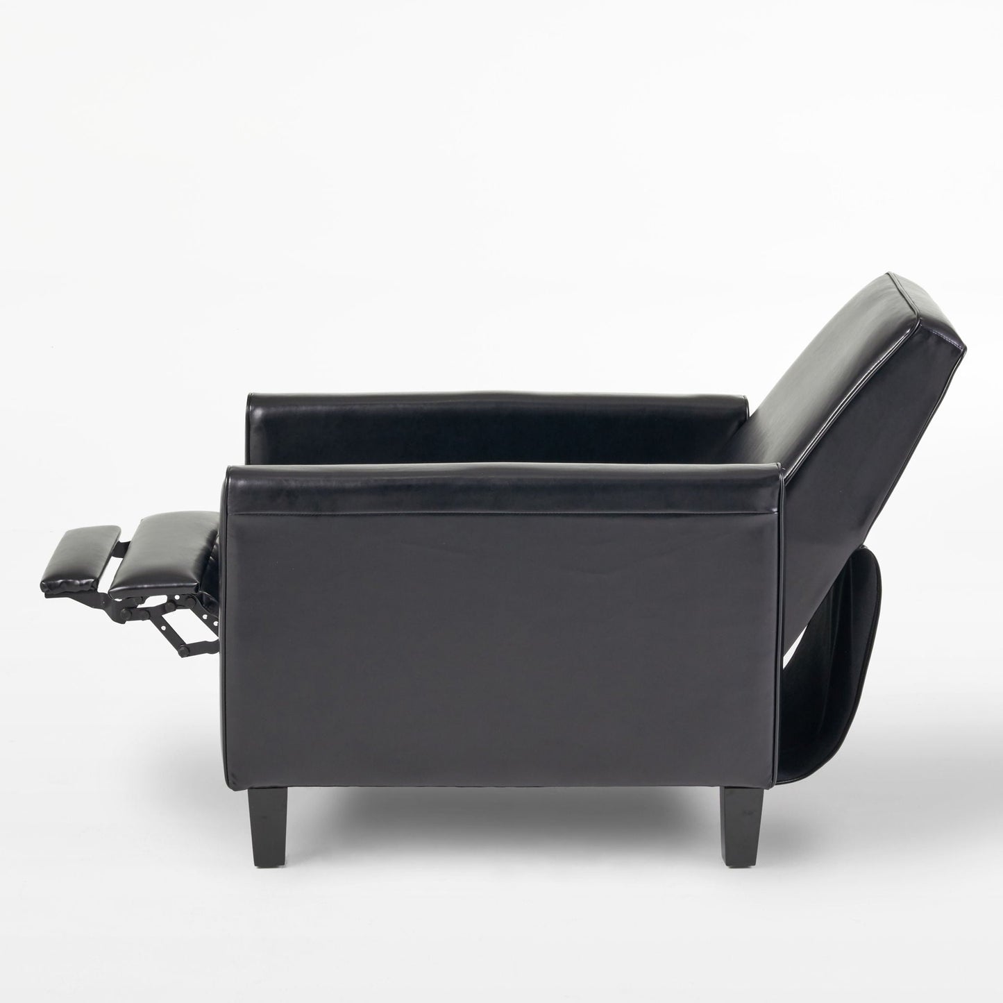 Upholstered Push Back Recliner Chair For Living Room