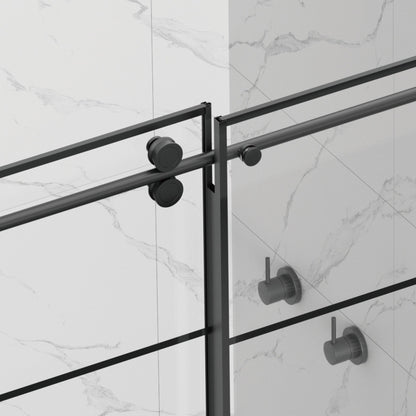 Matte Shower Doors - 56-60" W x 72" H