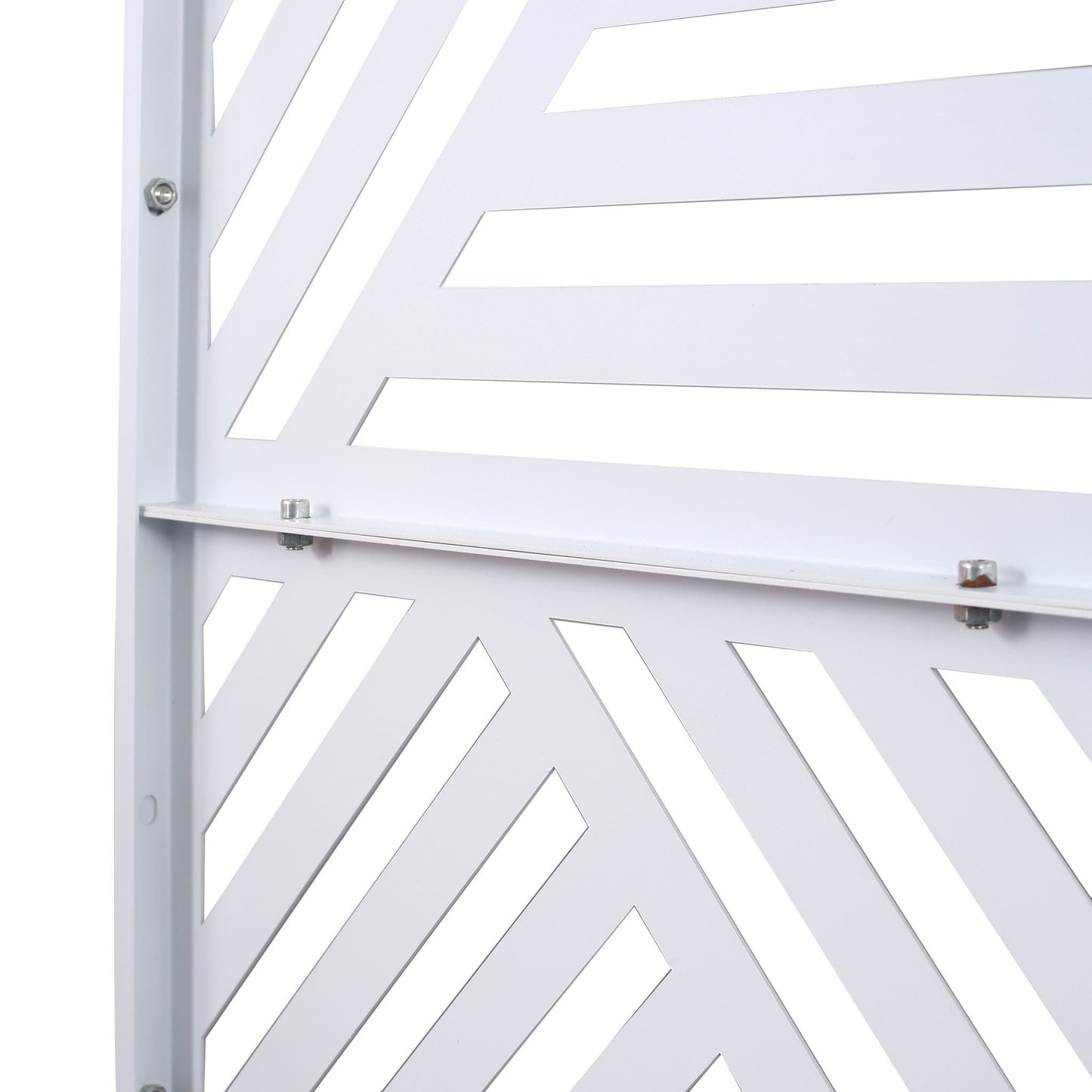 Freestanding Outdoor & Indoor Freestanding Metal Privacy Screen