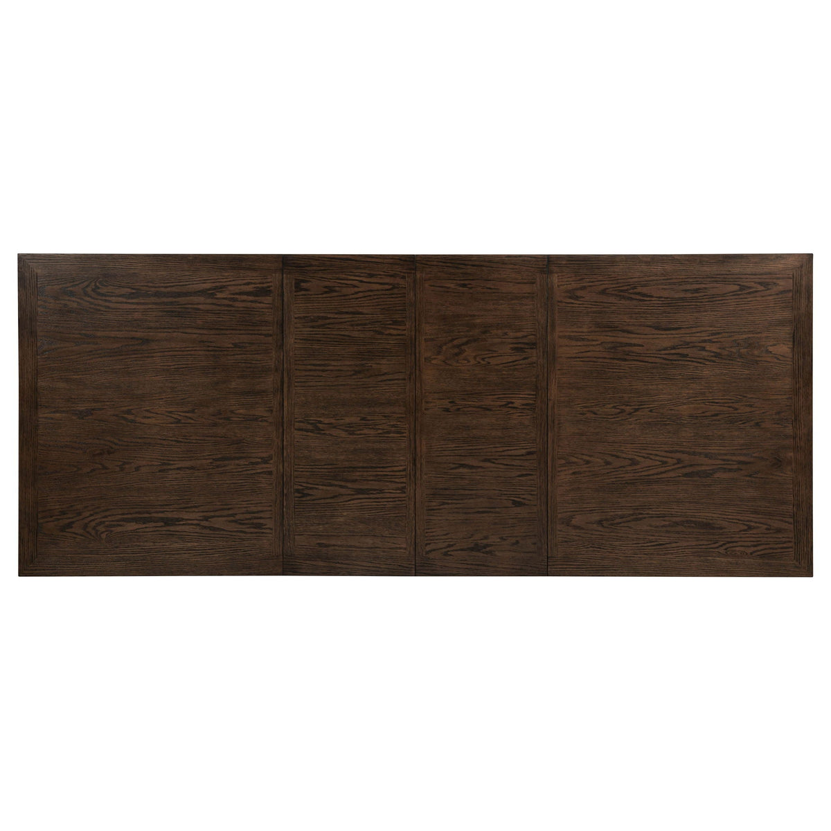 Ridgewell 9-piece Rectangular Trestle Dining Set Dark Oak