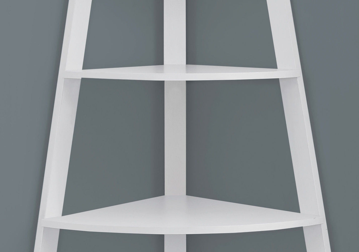 4-Tier Corner Bookshelf, Modern & Contemporary Style