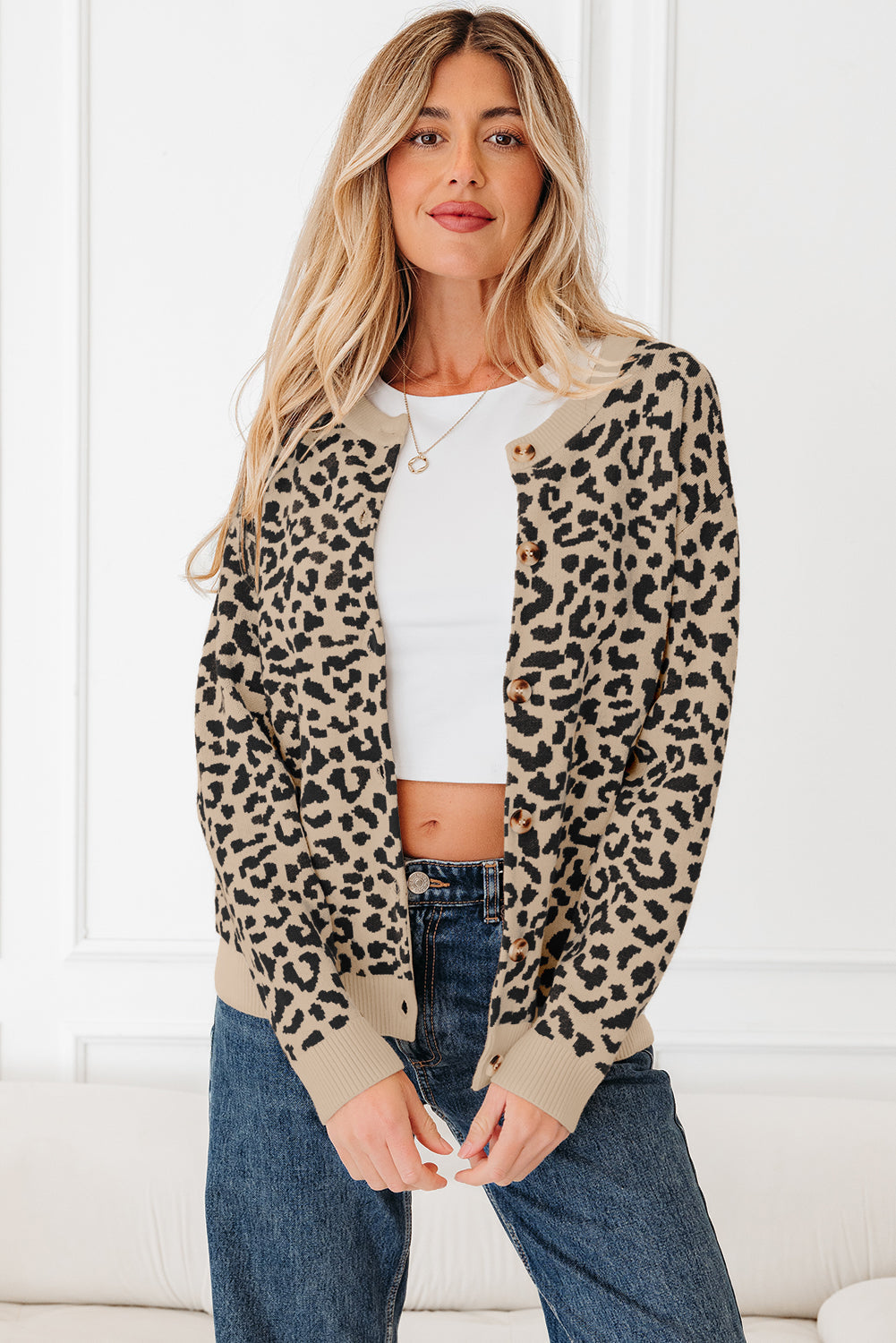 Tayayia Chunky Knitted Cardigan Sweater