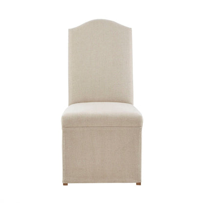 Dining Chair With Skirts (Set of 2) - Beige