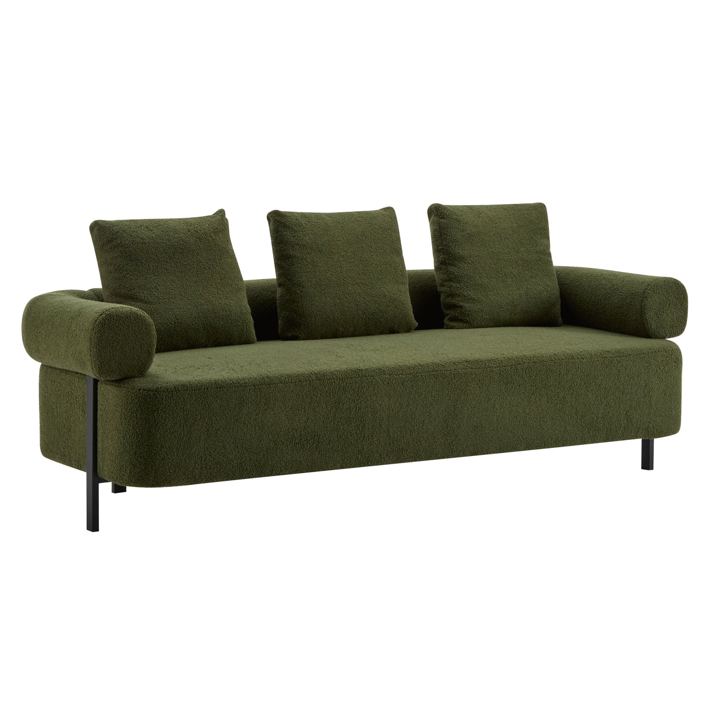 78" Modern 3-Seater Sofa