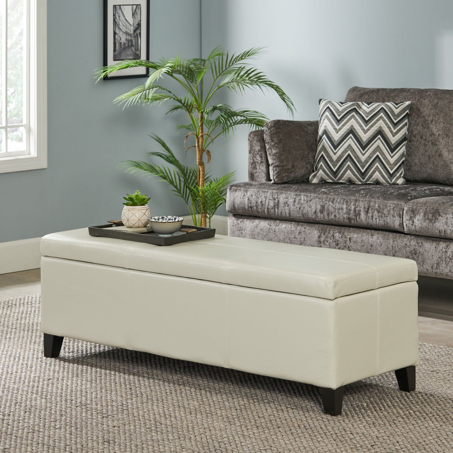 Glouster Contemporary Storage Ottoman