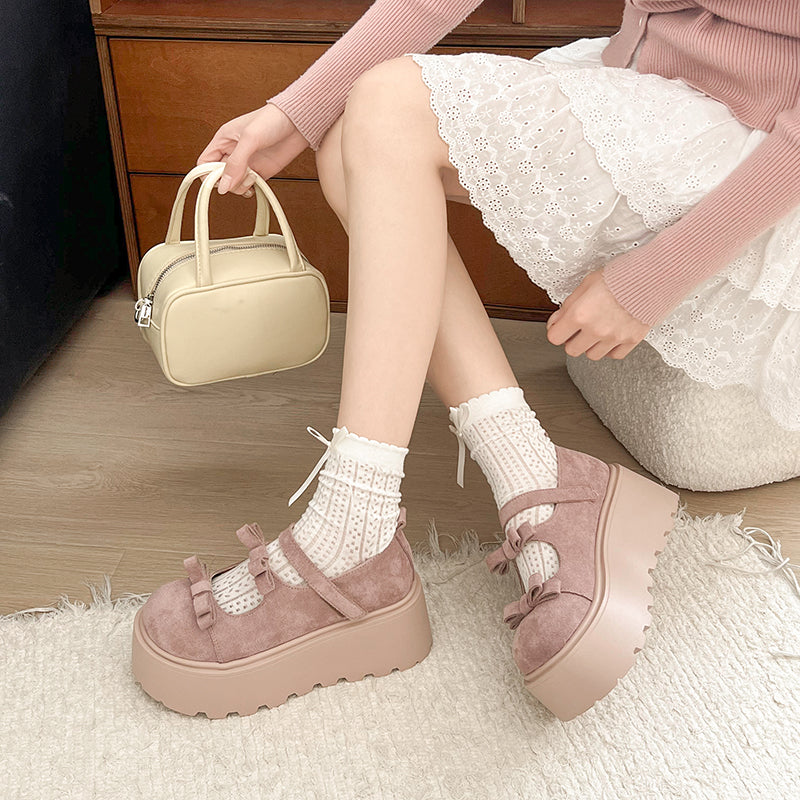 Round Headed Retro Brown British Style Thick Soled Small Leather Shoes For Women 2025 New Spring And Autumn Matching Skirt Mary Jane Single Shoes