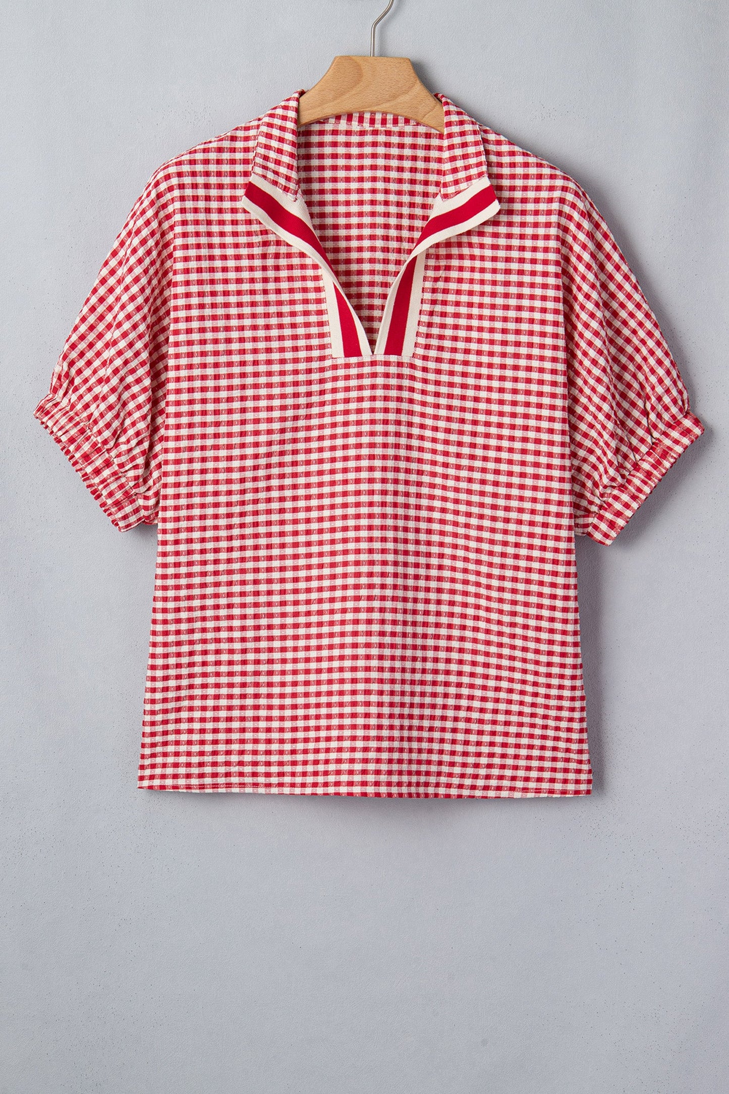 Wynter Sleeve Colorblock Trim Blouse