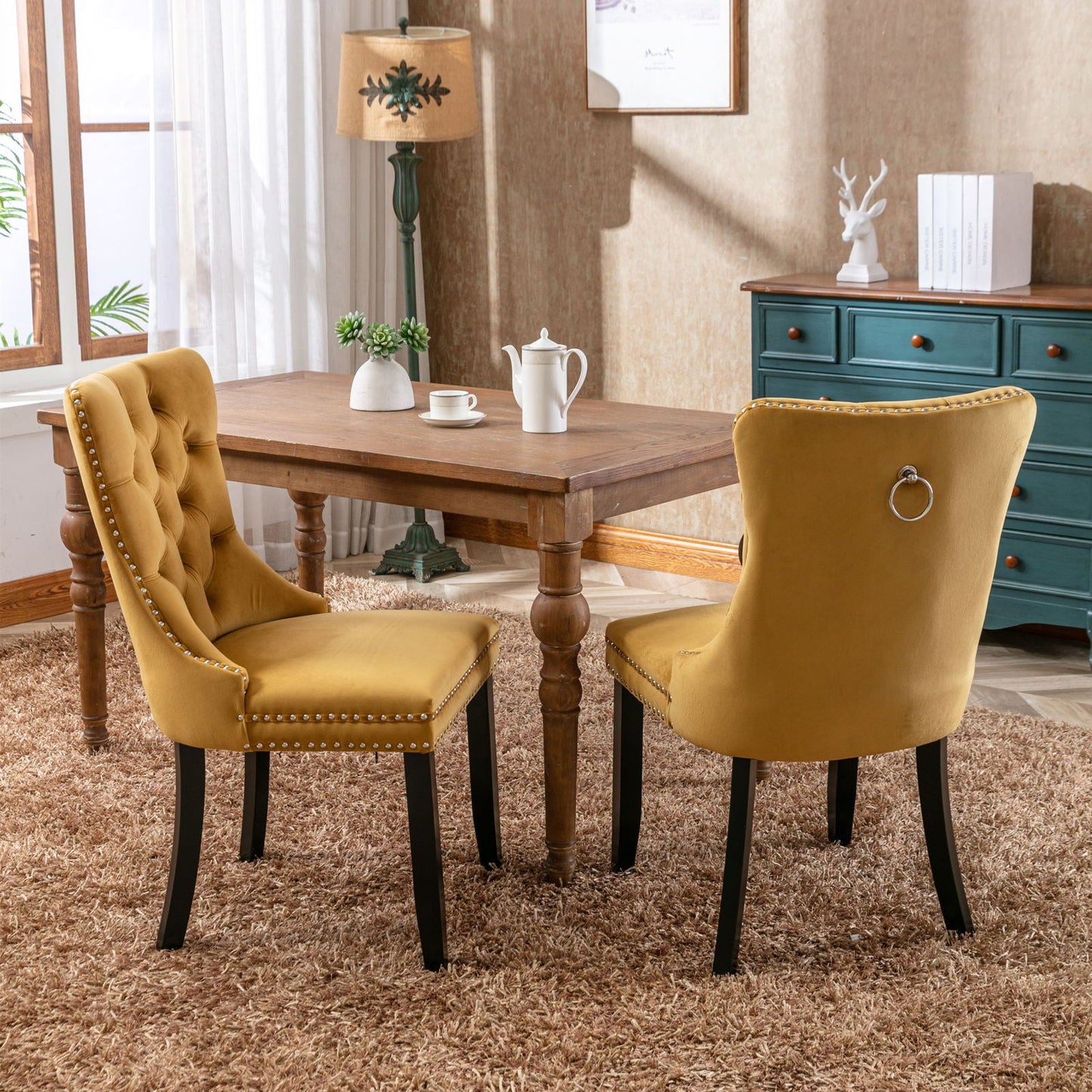 Nikki - High-End Tufted Dining Chair (Set of 2)