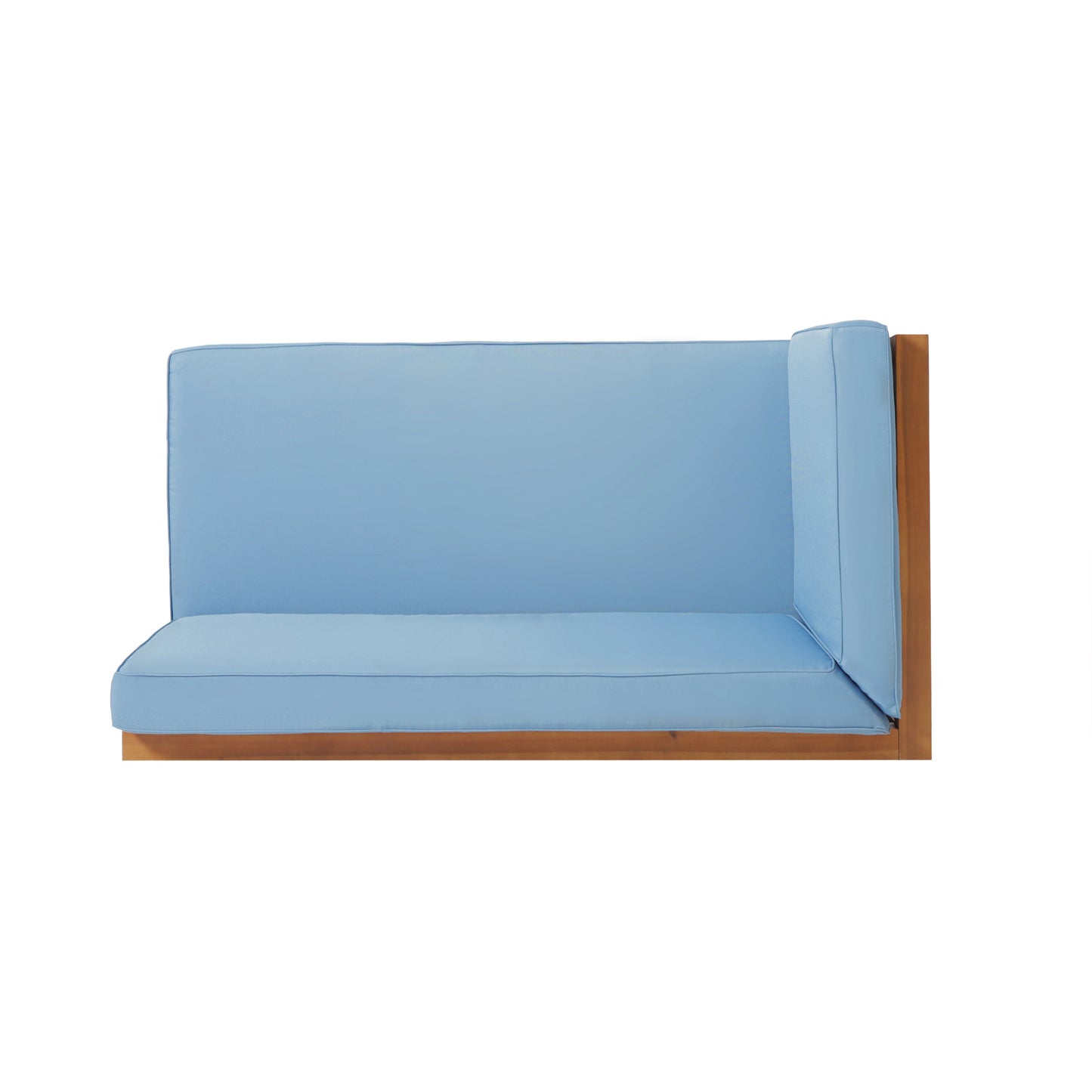 Brava X-Back 4-Piece Sofa Set, Blue