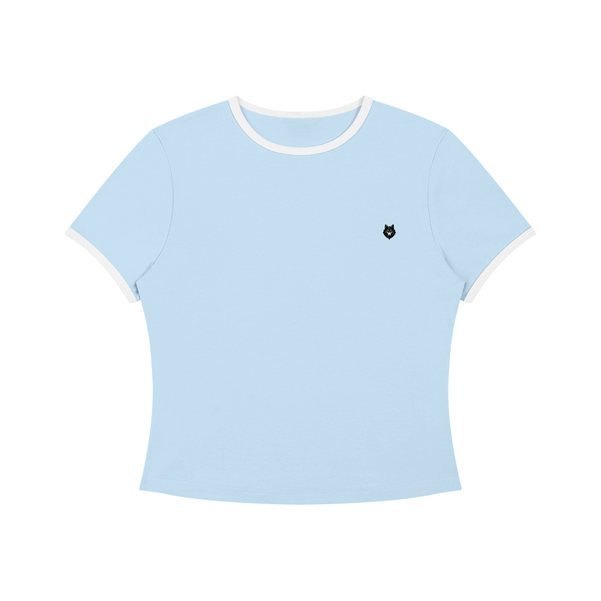 Loki & Ivy Women’s Color Block Crop T-Shirt