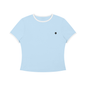 Loki & Ivy Women’s Color Block Crop T-Shirt