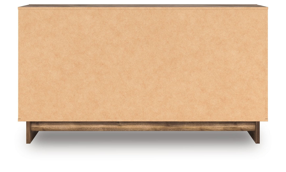 Chirason - Six Drawer Dresser - Brown