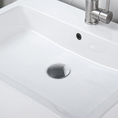 Bathroom Sink Drain with Overflow