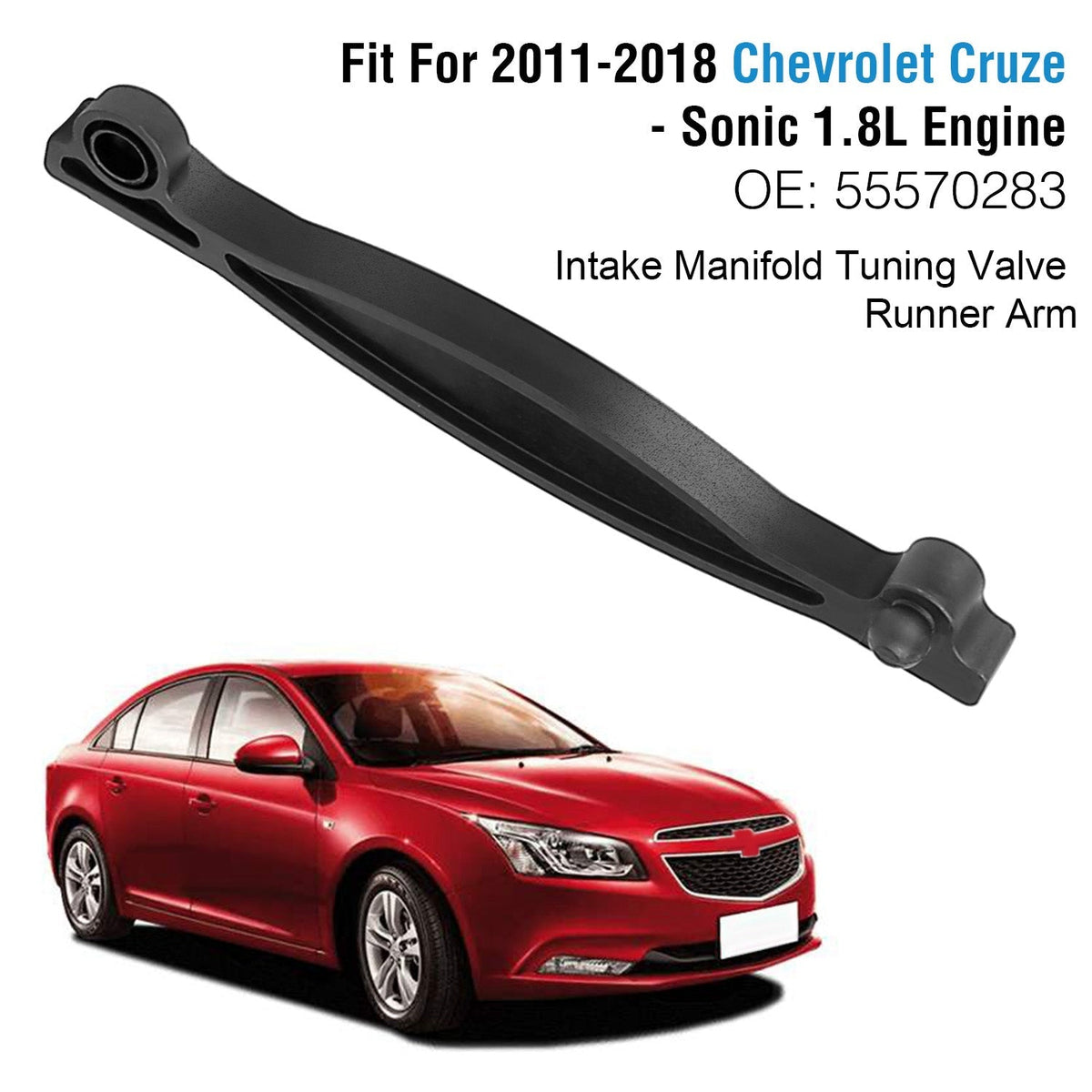 Intake Manifold Tuning Valve Runner Arm Fit For Chevrolet Cruze - Sonic 1.8L Engine 2011-2018ÊOEM 55570283