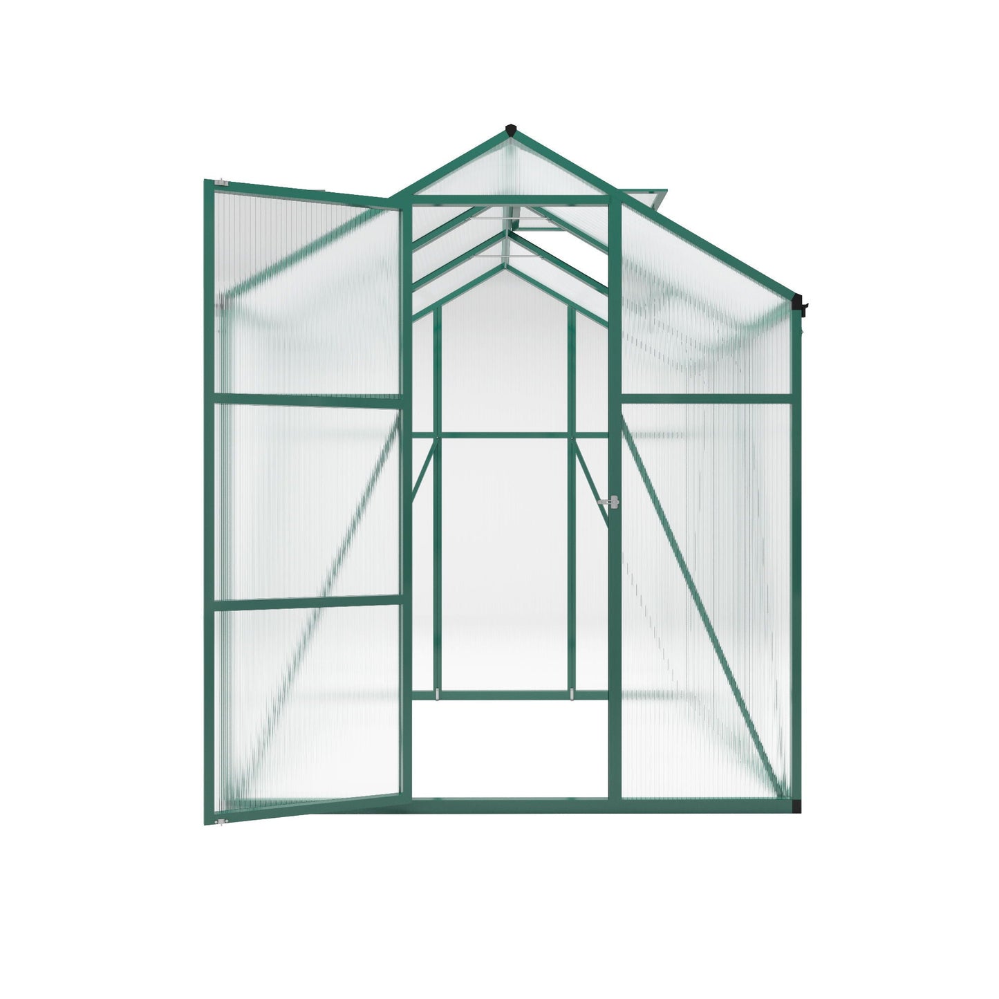 Polycarbonate Walk-In house, Raised Base For Outdoor In All Season