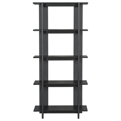 4-Tier Wooden Open Bookcase