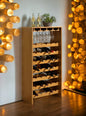 Hanzi Built-in Wine and Stemware Rack