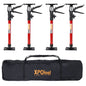 Adjustable Support Pole System for Drywalls and Cabinets with Carry Bag