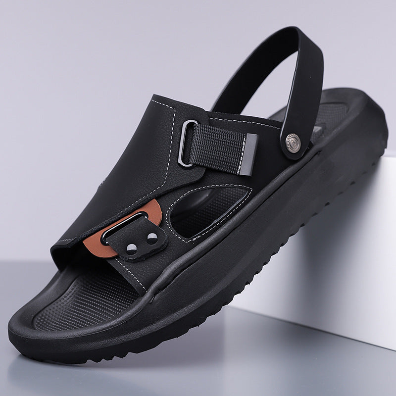 Extra-large Size Sandals For Men Summer New Arrival Soft-soled And Casual