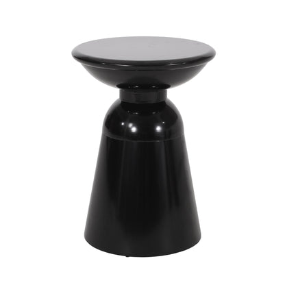 Outdoor Modern Metal End Large Table