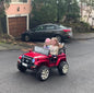 24 Volt 2 Seater 4x4 Electric Ride On Jeep Style Rubber Tires Fully Loaded Truck UTV ATV For Kids W/Magic Cars® Wireless Parental Control