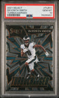 Graded 2021 Panini Select Devonta Smith #TUR11 Turbocharged Rookie RC Football Card PSA 10 Gem Mint
