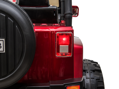 24 Volt 2 Seater 4x4 Electric Ride On Jeep Style Rubber Tires Fully Loaded Truck UTV ATV For Kids W/Magic Cars® Wireless Parental Control