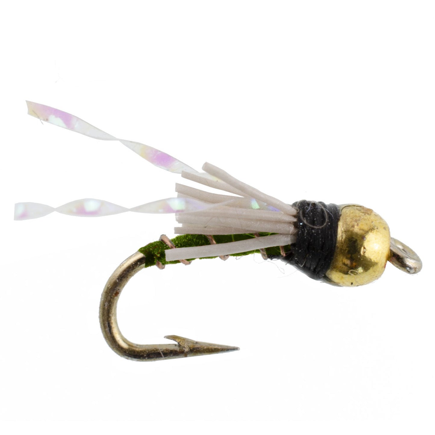 3 Pack Beadhead Olive 3 Dollar Dip Serendipity Nymph - Size 18