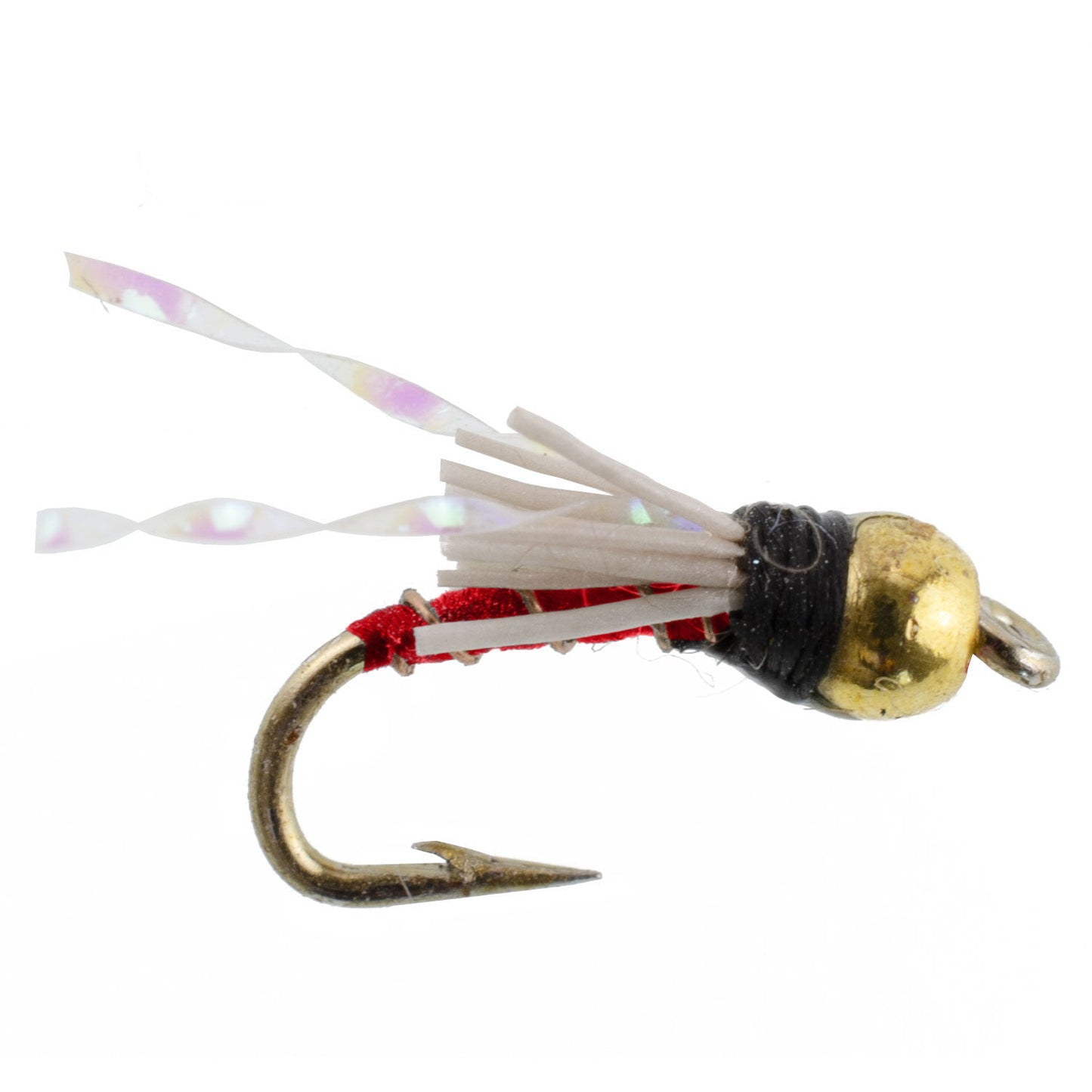 Beadhead Red 3 Dollar Dip Serendipity Nymph - 6 Flies Size 16