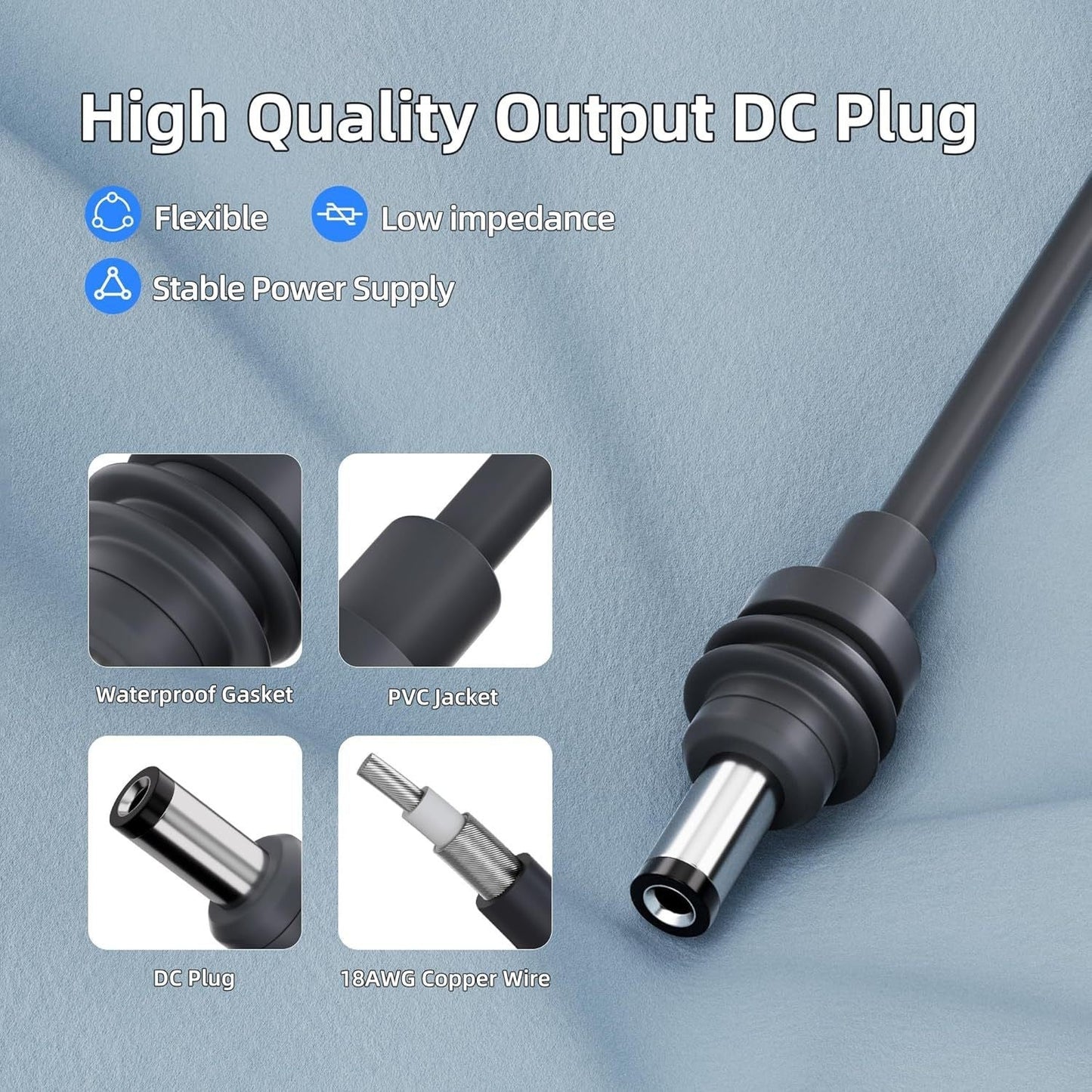 3-in-1 Power Cable for Starlink Mini | Car + USB-C + DC Input | 2M-5M