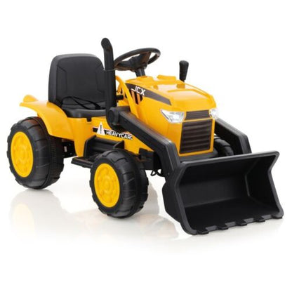 3-Speed 12V Electric Ride-On Excavator Truck with Music, Lights, and Remote Control