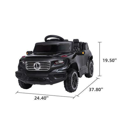 3-Speed Electric Ride-On Car for Kids with Remote Control, Music, and Lights