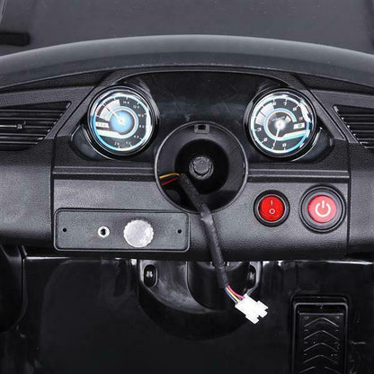 3-Speed Electric Ride-On Car for Kids with Remote Control, Music, and Lights