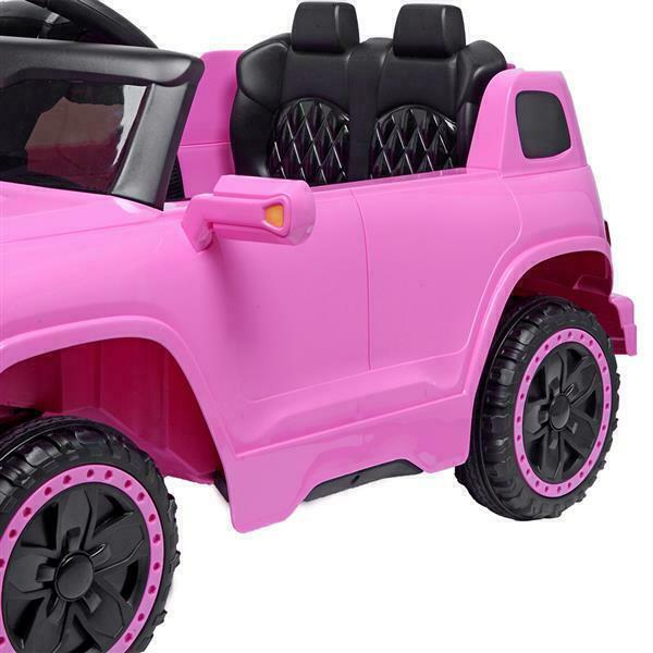 3-Speed Electric Ride-On Car for Kids with Remote Control, Music, and Lights