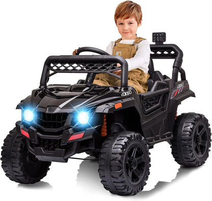 3-Speed Kids Ride On Car Truck with Remote Control and Music Player