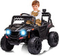 3-Speed Kids Ride On Car Truck with Remote Control and Music Player