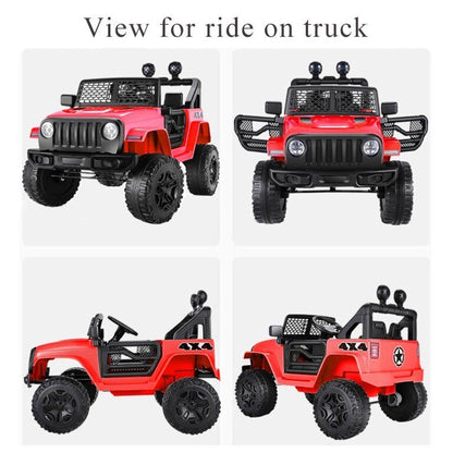 Premium 12V Ride-On Truck for Kids with Parental Remote Control and 3 Speed Options
