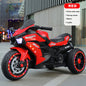 3-Wheel Electric Ride-On Motorcycle for Kids with Rechargeable 12V Battery