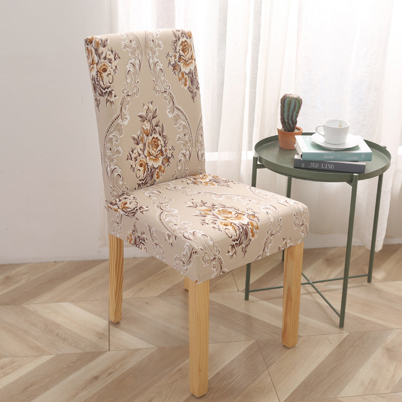 One-piece elastic chair cover computer seat cover