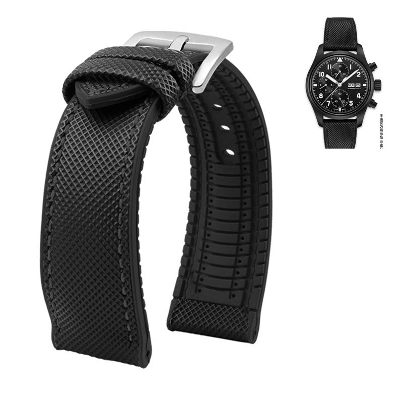 Nylon Rubber Watch Strap Adapter