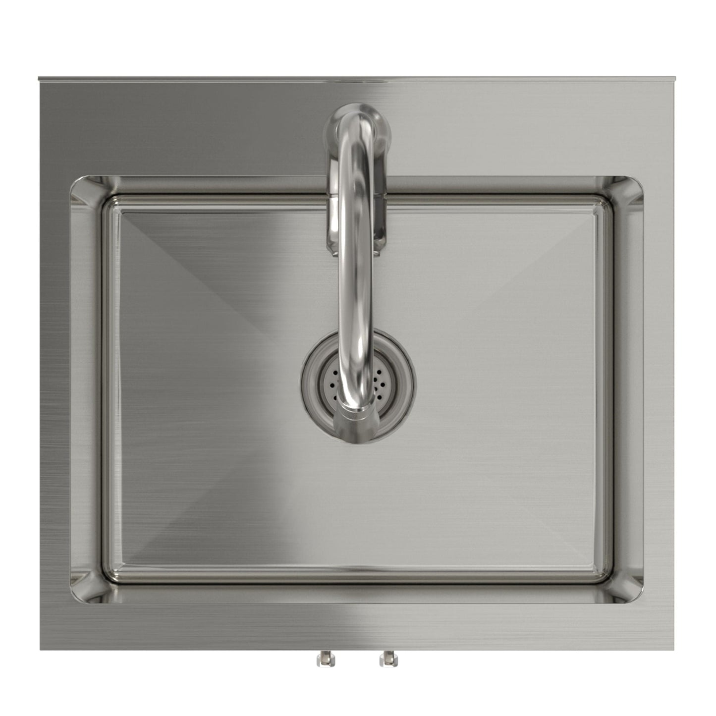 Darwin - Deluxe Laundry Cabinet With Pull-Out Faucet And Stainless Steel Sink