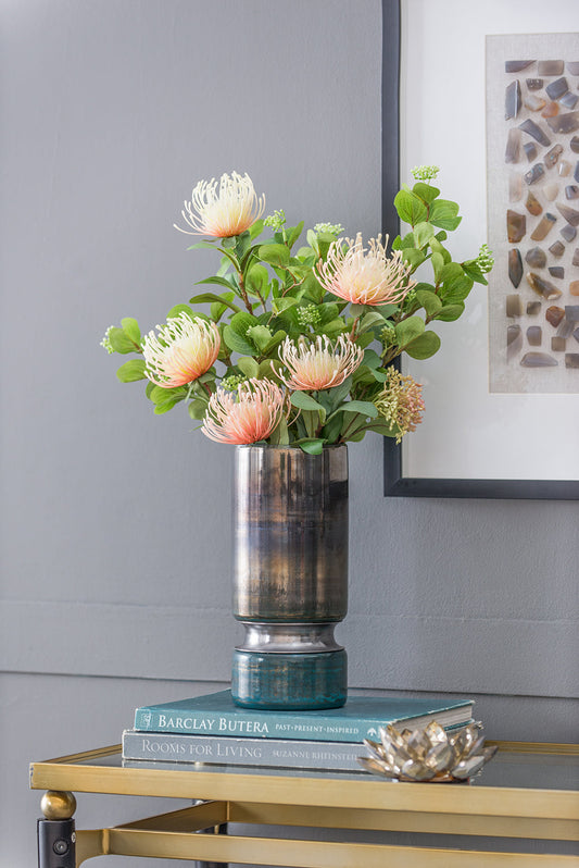 D5.1x13.2" Glass Vase
