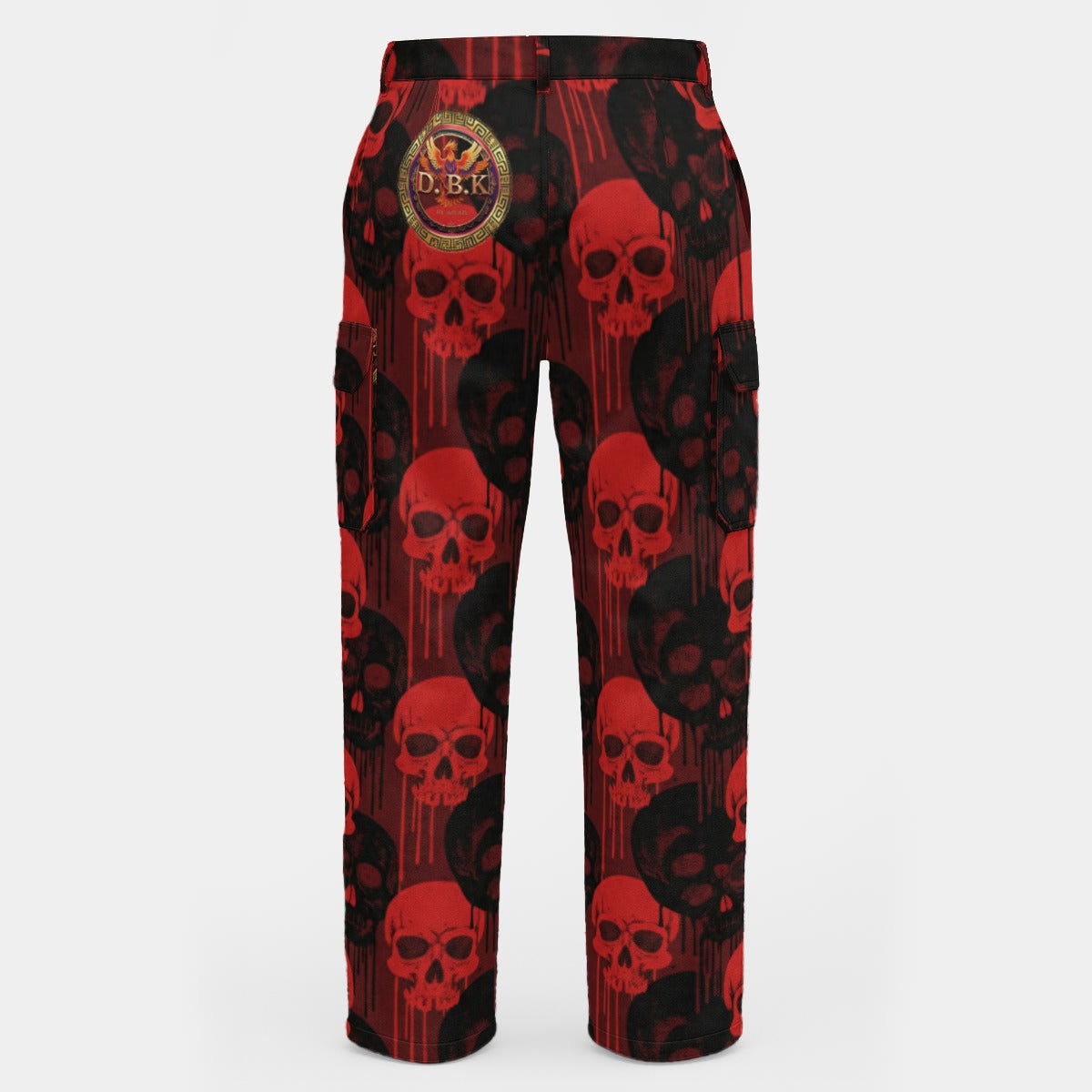 BAD TO THE BONE TRENDY GRAFFITI SKULLS JEANS Designs By Kiekie