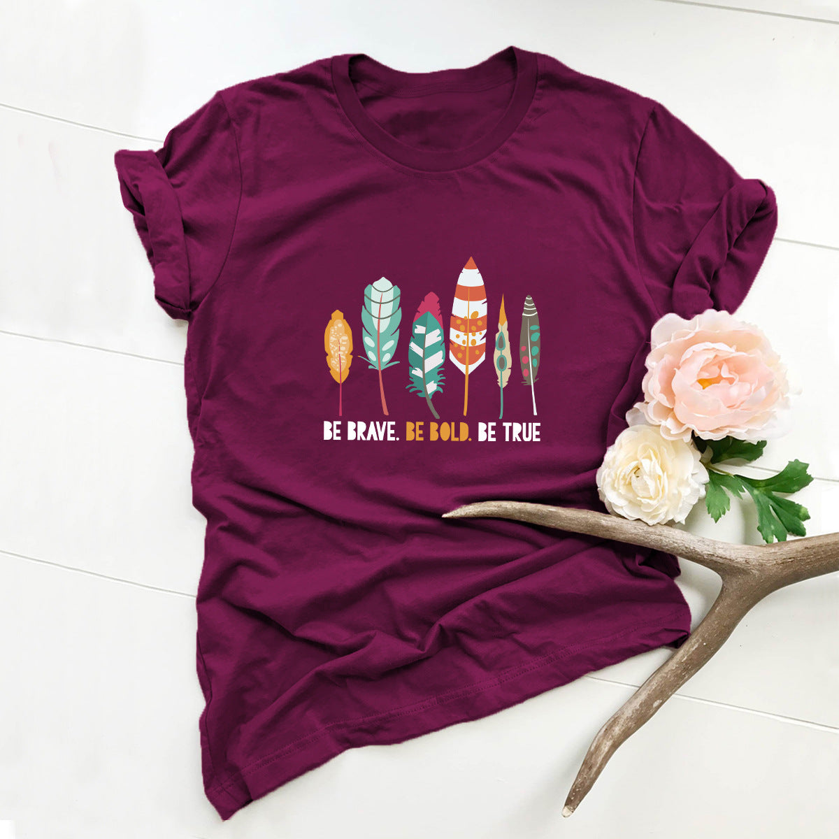 Casual Plus Size Cotton Women's Short Sleeve