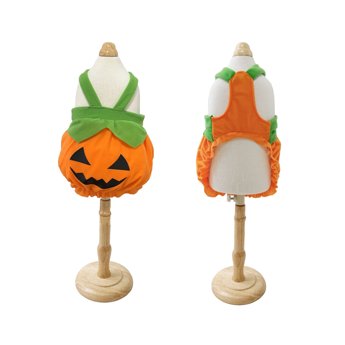 Halloween Pumpkin Pet Costume Dress, Funny Pumpkin Transform Outfit, Adjustable Harness Dress For Small Dogs Cats, Cute Halloween Party Cosplay Clothes For Teddy Bichon Puppy Kitten