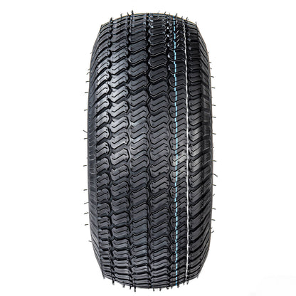 Set of 2 20x8.00-8 Lawn Mower Tires and Wheel Assembly
