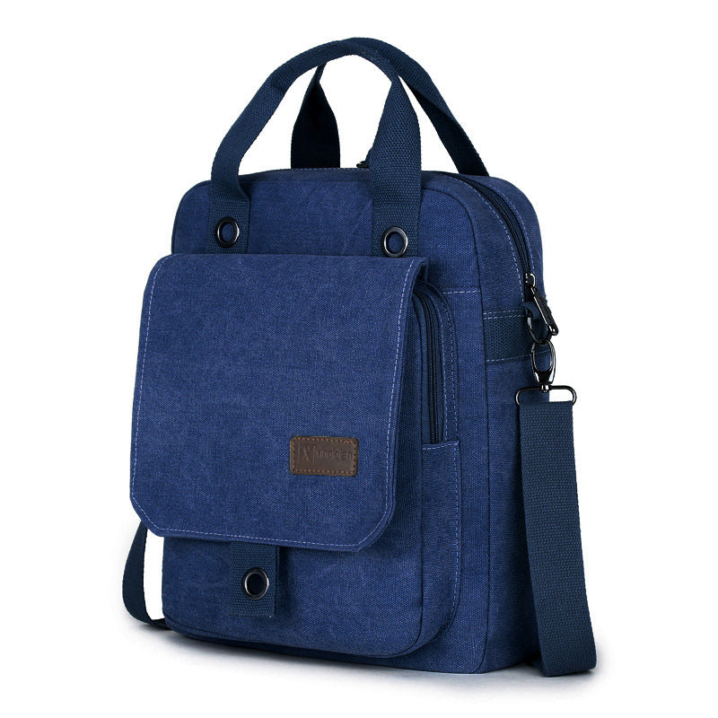 Canvas Trendy Casual Laptop Backpack